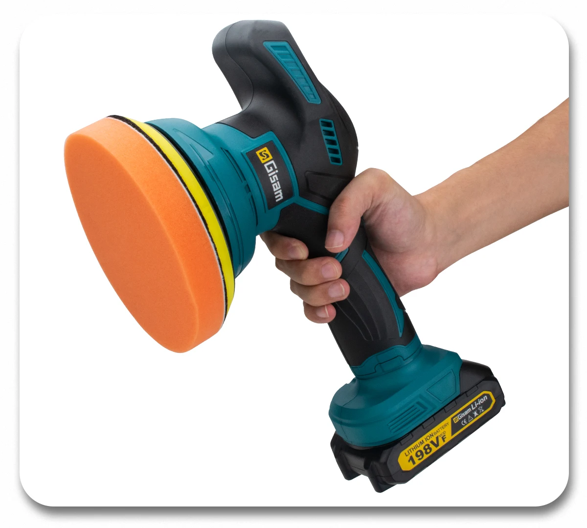 Gisam Cordless Car Polisher 8 Gears Digital Display Electric Polisher Auto Car Polishing Waxing Machine For Makita 18V Battery 14 kf Sfa435cc967c54ae883b9bf89e1cc6701a