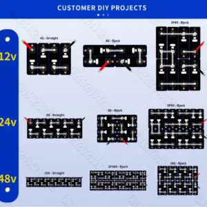 3.2V Lifepo4 Battery 105AH Brand New Lithium Iron Phosphate Cell DIY 12V 24V 48V for Camping Boat Golf Cart RV EV Forklift 6 kf Sfa70f2186d924858a53a30aafb28d279r
