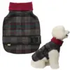 Stylish Water Repellent Warm Cosy Puppy Dog Apparel Warm Large Fluffy Stretch Dog Clothes Jumpers Vest Coat
