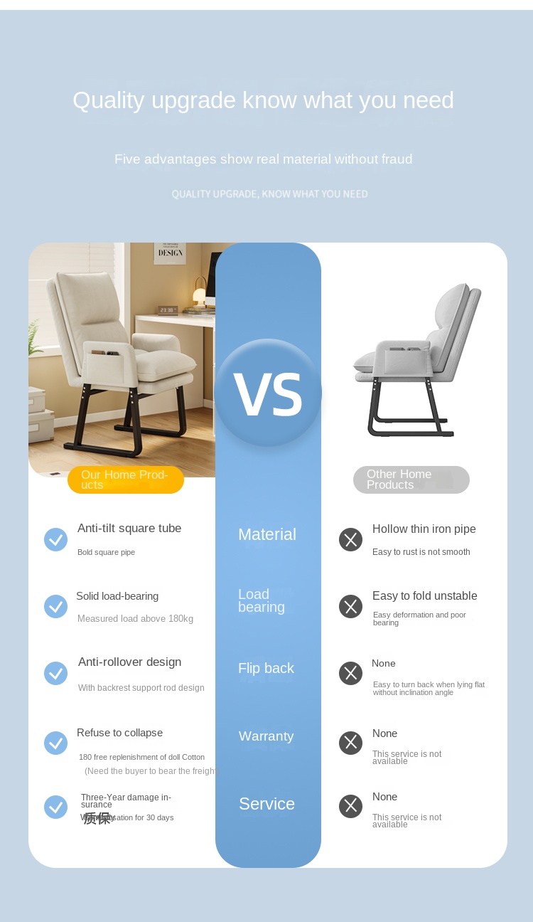 UVR Lazy Chair Light Luxury Armchair Ergonomic Design Foldable Lazy Sofa Chair Home Balcony Modern Leisure Chair Furniture 9 r 44484244cb234722843eff42327accac