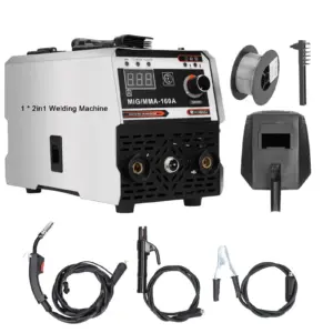 2 In 1 MIG MMA Welding Machine IGBT DC invert Welder Automatic Wire Feeding Contact Welding Non-Gas-shielding Arc Welder