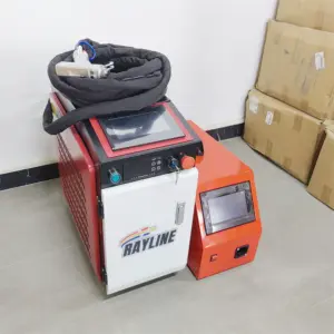 New Mini Water Cooled Handheld Fiber Laser Welding Machine 60kg 4 in1 Welding/Cleaning/ Cutting LASER MACHIN for aluminum copper