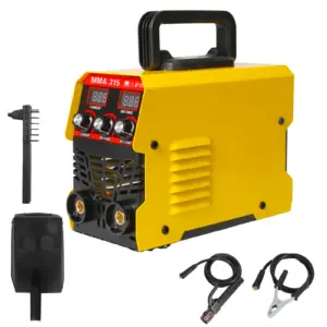 MMA-315 Portable Welding Machine IGBT Inverter Arc Electric Welder 20-315A Adjustable Compact Home DIY Welding Equipment Tools