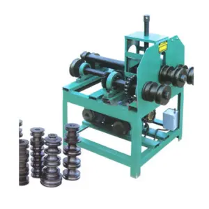 DWJ-76A Stainless Steel Tube Bending Machine Channel Steel Square Tube Bending Machine Heavy-Duty Spindle Speed 15rpm