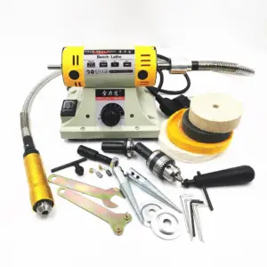 220V 350W Polishing Machine DIY Woodworking Jade Jewelry Bench Lathe Motor Grinding Machine Flexible Shaft Tube 0.4-6.5mm