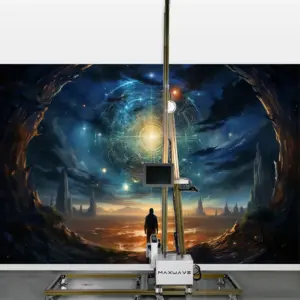 Wall Printing Machine Vertical Wall Robot Paint Machine 3D Metal Brick Ceramic Tile Printing Portable Wall Printer painting tool