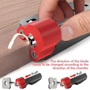 2025 Nowy gorący nóż do obróbki krawędzi drewna, ostrze do strugarki ręcznej, narzędzia ręczne do usuwania zadziorów z drewna, fazowanie, skrobak do zaokrągleń