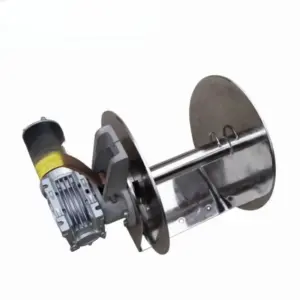 Electric boat anchor drum winch 12 v/24 v, boat winch drum