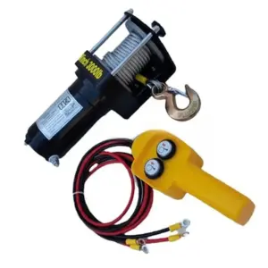 Vehicle Self-rescue Off-road Winch 3000lbs 12V 24V Off-road Vehicle Winch Electric Winch Traction for Vehicle Crane