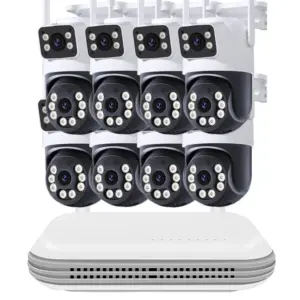8CH NVR Kit CCTV System WiFi Camera NVR Kit Security Audio 4MP IP Cameras With WirelessNVR Video Surveillance Set ICsee