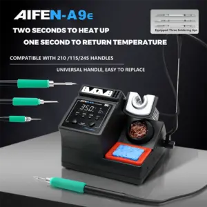 AIFEN A9E Soldering Station Compatible Original Soldering Iron Tip 210/245/115 Handle Control Temperature Welding Rework Station