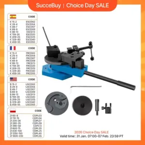 SucceBuy Universal Metal Bender SBG-40 Multifunction Spiral Steel Plate Round Square Flat Bar Bending Tool for Metal Production