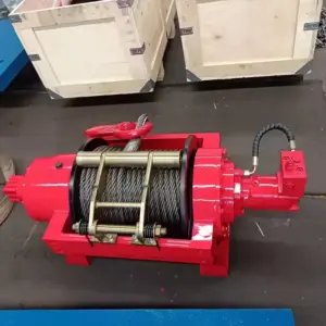 Factory Price 3T/5T/10T/15T/20T/25T/30T/40T/50T Hydraulic Pulling Capstan Winch for Towing Truck/Wrecker