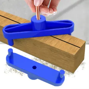 Centerline Gauge Locator Scribe Center Line Gauge Woodworking Tools Marking Wooden Mark Marker Locator Scribe DIY Auxiliary Tool