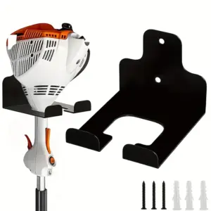 Garage Organizer Trimmer Rack Garden Power Tool Hanger Weeder Holder Wall-Mounted Lawn Trimmer Hedge Garden Tool