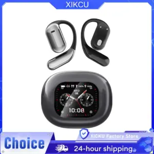 Wireless Bluetooth headphones LCD Touchscreen AI Translation Headset ENC Active Noise Canceling Sports for iphone xiaomi