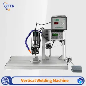 DC15V 3A Spot Welder Machine 150W Semi Automatic 2 Welding Modes Slant/Vertical Soldering Station Wires Welding Equipment