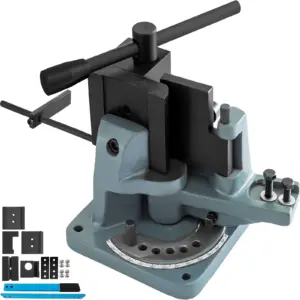 SucceBuy Pipe Bender UB-100 Manual Detachable Lever Hot & Cold Flat Round Angle Steel Tube 120-Degree Universal Bending Machine