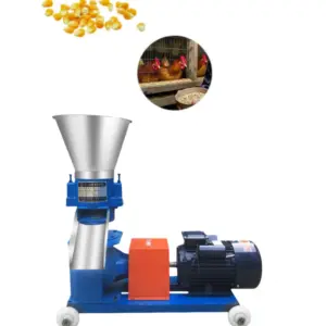 Factory Direct Large Fuel Mini Automatic Pellet Mill Machine Animal Feed Biomass Straw Wood Sawdust Pellet Machine For Sale