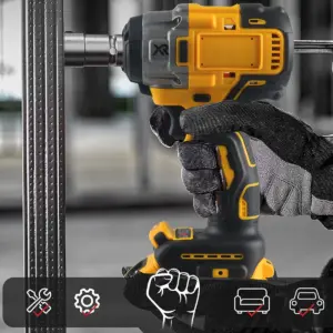 21V Electric Drill Cordless Drill Rechargeable Electric Screwdriver Lithium Battery Household Multi-function 2 Speed Power Tools