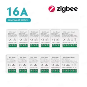 Zigbee 3.0 Mini Smart DIY Switch 2 Way 1/2Channel Control Smart Home Relay Automation Breaker Works With Tuya Alexa Google Home