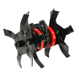 Multifunctional Mower Loosening Wheel Metal 26mm 9 Teeth Universal Brush Cutter Grass Wheel for Loosening Soil Weeding