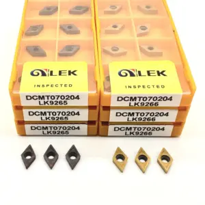 DCMT070204 DCMT070208 Carbide Inserts Internal Turning Tool High Quality CNC Turning Insert Cutting Lathe Tool
