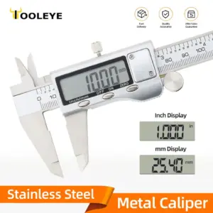 Metal Caliper Digital Pachometer Professional Vernier Caliber Measuring Tools Woodworking Thickness Gauge Depth Electronic Ruler