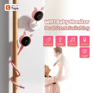 Danmini Smart Baby Monitor 1080P HD 2 Million 120 ° Wide-angle Camera APP Remote Control Monitors With Infrared Night Vision
