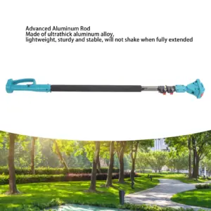 Cordless Pruning Shears Extension Pole Anti Slip Handle Rotating Head Electric Tree Pruner Pole 8.2 Ft Length for Garden