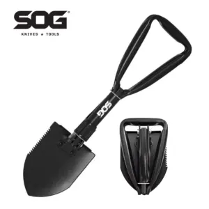 SOG Outdoor Survival Gear Multitool Gardening Entrenching Tools Tactical Folding Shovel Hand Tools Camping Equipments - F08-N