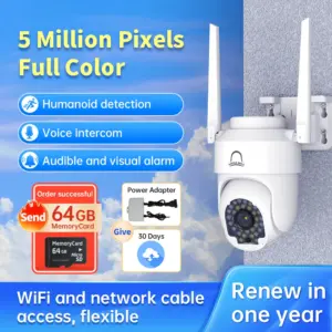 C8HC outdoor waterproof wireless network camera, 360 degree panoramic high-definition night vision, mobile remote monitoring