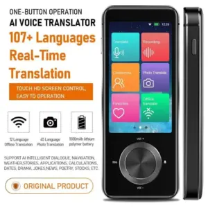 New M9 Instant Voice Translator Portable Language In Real-time Smart Translation 16Offline Language Simultaneous Interpretation