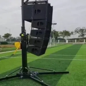 New Arrival 290KG Load Heavy Duty 6M 7M Winch Led Screen Stage Light Line Array Speaker Truss Lift Tower Truss Crank Stand Lift
