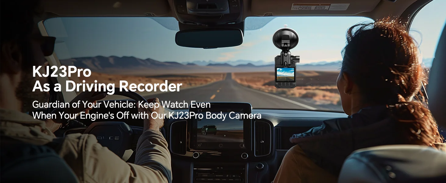 KJ23Pro as a driving recorder