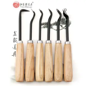 Bonsai Carving Knife 6-PCS Set Bonsai tool Set (CTB-S)