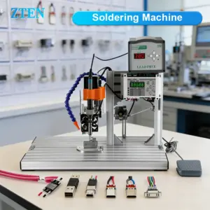 150W 200W Soldering Machine Soldering Station for USB DB/DC head aviation plug motor horn switch Spot Wires Welding Equipment