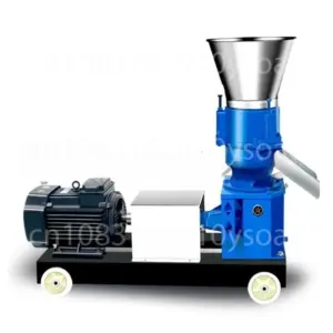 150-200kg/h Pellet Mill Feed Food Pellet Making Machine Electric Animal Feed Granulator for Grain Straw Fish Chicken Pig Poultry