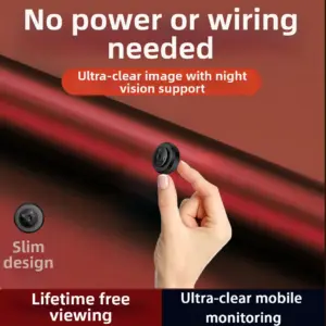 This Product Is Amazing!! Mini Video Recording Portable Camera, Built-In Battery, Smart Night Vision, Micro Size, Motion Detection, Audio Recording, Synchronous Monitoring, Super High Definition, USB Rechargeable, for Home Security, Babysitting, Pets, Elderly, Can Also Be Used in Cars, Wifi Small Camera, Motion Detection Without Blind Spots