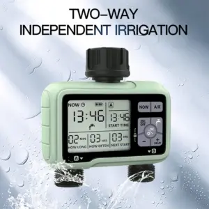 Eshico HCT-326 Garden Outdoor Intelligent Double Out Irrigation Timer Watering System