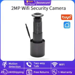 2MP Wifi Tuya Smart Video Peephole Camera Motion Detection Door Viewer Video-eye Wireless Two-way Audio Home Security Cameras