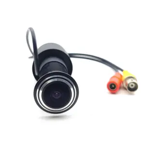 2MP IMX307 Sensor 1080P Analog AHD Door Camera Eye Hole Fisheye Mini Peephole StarLight 0.001Lux 180 Degrees Video Surveillance
