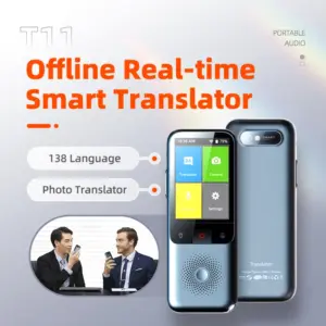 T11 Smart Translator 138 Language Portable Audio Translator Offline Real-time Intelligent Voice AI Voice Photo Translator