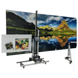 AI 4K High Definition 3D Vertical Painting Printer House Decoration Wall Inkjet Printing Machine Direct to Wall Factory Price