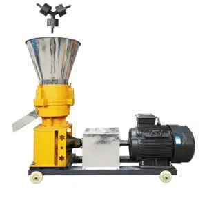 4.0kw Pellet Press Animal Feed Wood Pellet Mill Biomass Pellet Machine 220v 380V