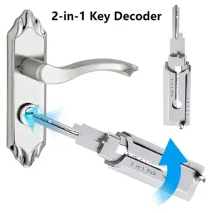 Stainless Steel Key Decoder Precision Hook And Pickup Hand Tool O-ring Pickup Kit Available Hook Tools Maintenance Repair Kit