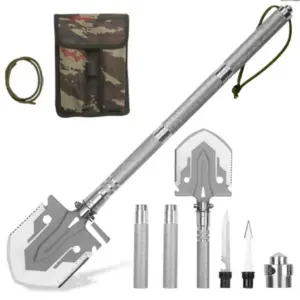 Multifunctional Shovel Folding Military Shovel Self-defense Outdoor Survival Supplies Set Garden Tools Camping Accessories
