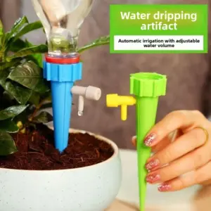 Lazy Person's Automatic Plant Watering Tool: Drip Irrigation,Adjustable Drip/Seepage/Flow Rate,Auto Watering for Gardens&Grounds