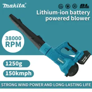 Makita 38000RPM Brushless Cordless Air Blower Handheld Leaf jet Turbo Blower Power Tool For Makita 18V Battery