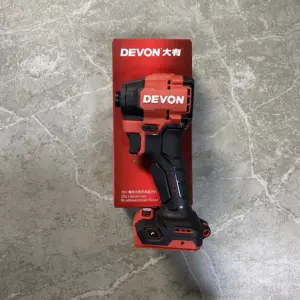 DEVON 5768-Li-20 brushless impact screwdriver, rechargeable 20V lithium battery drill, high torque electric screwdriver